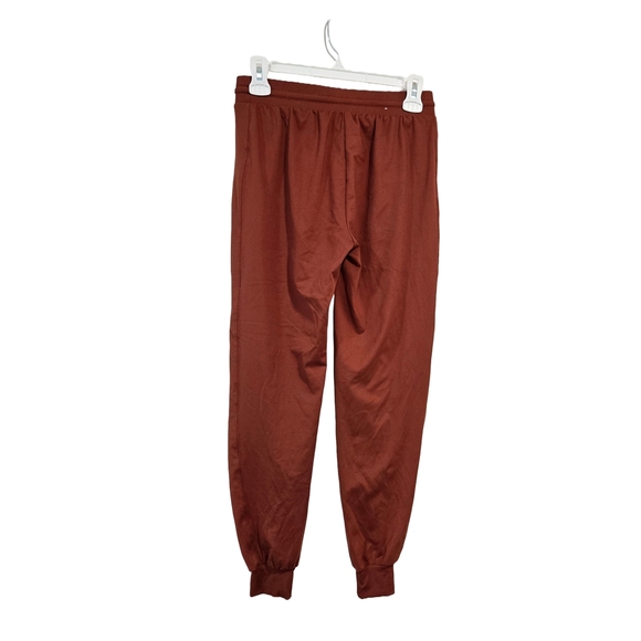 Rachel Zoe Brown Track Pants with Tapered Leg and Elastic Cuffs (New) - Picture 9 of 11